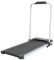 500W Motorisiertes Laufband Laufmatte 0.8-10km/h Zusammenklappbares, tragbares Fitness-Laufband mit Fernbedienung, LED-Anzeige Für Zuhause, Fitnessstudio, Büro (Schwarz)