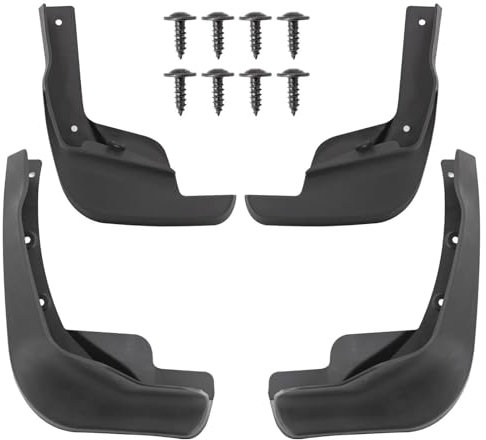 RORVECQ Spritzschutz 4 Stück Auto-Kotflügel Vorne Und Hinten Für N&issan Für Qashqai J11 2014 2015 2016 2017 Schmutzfänger Kotflügel Spritzschutz