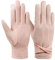 vislivin Winter Warm Handschuhe Damen Touchscreen Handschuhe Wildleder Winterhandschuhe mit Gefütterten Gloves Rosa S