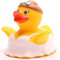 Duckshop I Quietscheente Ballerina I Badeente I L: 9 cm I Geschenk für Ballettänzer
