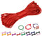 CAMAL 2mm Filo per Braccialetti, Fili Nylon per Braccialetti 20m Filo Nylon Cordoncino per Collane Fai Da Te, Cordino per Braccialetti, Gioiello, Perline, Artigianato (Rosso)
