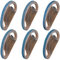Shineboc Sanding Belt 13 x 457 mm, 40PCS Sander Belts 40/60/80/120/240/400 Grit for Polishing Metal, Wood