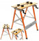 Werkbank 605 x 635 x 780 mm Klappbar Mobil Tragkraft 100 kg Maß- und Winkelskala Handwerker