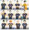 Haikyu! Poster-Set, Haikyu, 12 Stück, Dekorationen für Mädchen und Jungen, Zimmer Haikyu! Raumdekoration plus Handy-Geldbörse | Haikyu! Partydekorationen