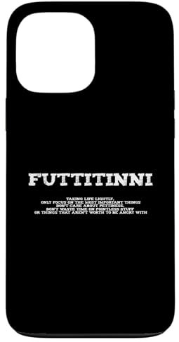 Custodia per iPhone 13 Pro Max Futtitinni Parola Siciliana Sicilia Funny 128