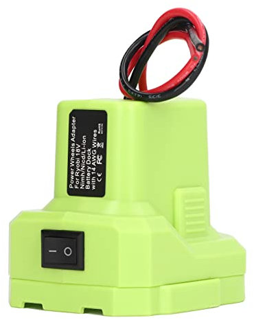 Lithium Battery Adapter 14AWG Wire Power Tool Battery Converter for Ryobi 18V One+ Series