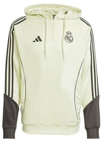 adidas Performance Real Madrid Training Hoody - Felpa da uomo, verde, L