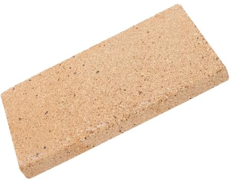Homoyoyo Mattoni Refrattari per Caminetti e Barbecue, Blocco Isolante in Pietra Resistente ad Alta Temperatura, Versatile e Durevole per Uso in Ambienti di Fuoco