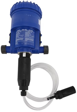Elarvlo Water Powered Fertilizer Dosing Pump Efficient Injector for Livestock Management Robust Plastic 1 Unit