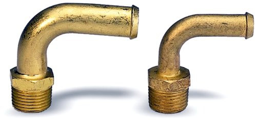 Moroso FITTING, 3/8 IN. TO 3/8 IN, 90 DEG, STREAMLINED (65140)