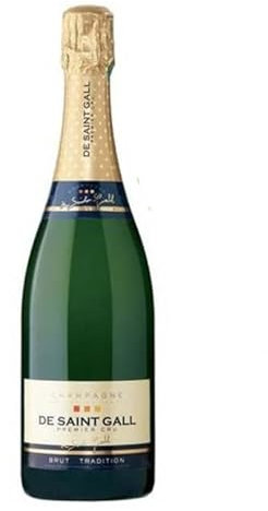 De Saint Gall Champagne Brut Tradition Premier Cru Champagne 750 ml