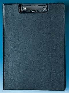 MAUL 23395-37 Klemmbrett-Mappe mit Folienberzug, DIN A4, blau