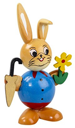 Kleiner süsser Osterhase aus Holz -sortiert-