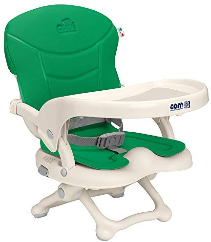CAM Il Mondo del Bambino - art.S333/C35 - Rialzo da Sedia Smarty - 1.8Kg - 6-36 Mesi - VERDE