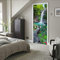 LMYWSX Türposter Waterproof 3D Vinyl Mural Wasserfall Blumen Abnehmbare Selbstklebende Aufkleber Für Schlafzimmer Tür Wandbilder Türbild Deko 90X200Cm