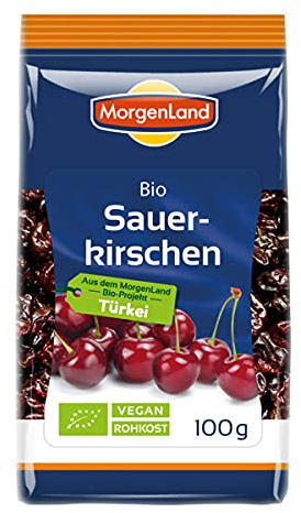 MorgenLand - Sauerkirschen entsteint - 100 g - 8er Pack