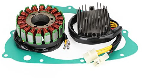 Bruce & Shark Lichtmaschine Stator, Regler, Dichtung für Suzuki GS 500 E GM51B GM51A 1989-2000