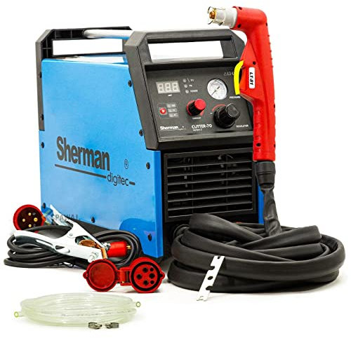Sherman™ Cutter 70 - Cortador de plasma de corte grueso de hasta 23 mm, 20-65 A, 400 V HF