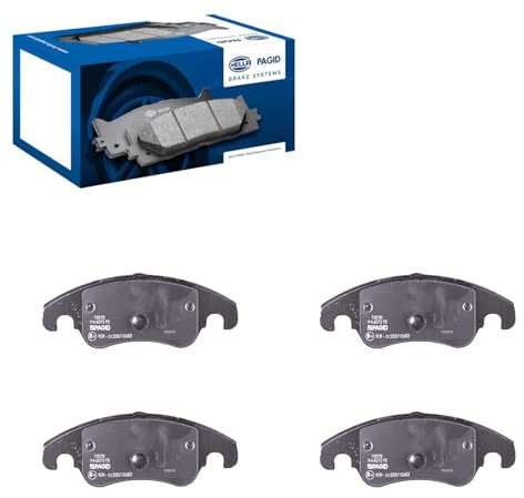 HELLA 8DB 355 040-621 Bremsbeläge | 8DB 355 040-621 Kompatibel mit Focus II (da_, Hcp, Dp)