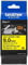 Brother Genuine Pro Tape HSe-621E Heat Shrink Tubing - Black on Yellow