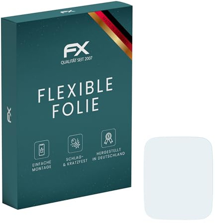 atFoliX Schutzfolie kompatibel mit Letscom ID205L Folie, ultraklare und flexible FX Displayschutzfolie (3X)