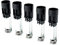 ORION LIGHTSTYLE Lot de 5 douilles de bougie Ø 24 mm pour lustre Maria Theresia, longueur 85 mm, compatible avec douille E14