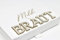 BRAUT Geschenkbox personalisiert mit Wunschnamen und BRAUT Glitzerbuchstaben zum Selberfüllen - Magnetverschluss mit Seidenband personalisiert Hochzeit Junggessellenabschied Bride to be Geschenkidee