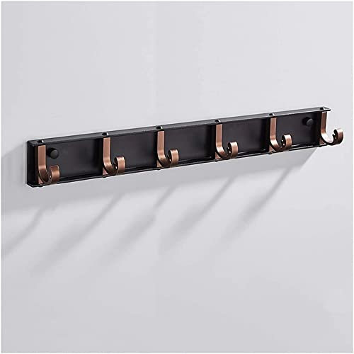 Kleiderhaken, Wandgarderobe, drehbarer Haken für Wandkleidung, Handtuchhaken, perforationsfrei, für Badezimmer, Wandmontage, klappbar, Kleiderhaken, Hängegarderobe, Heimwanddekoration/C, 6 Haken