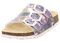 Superfit Mädchen Fussbettpantoffel Pantoffeln, Lila Mehrfarbig 8510, 32 EU Weit