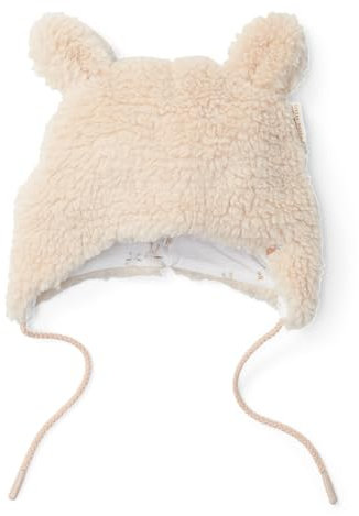 Little Dutch CL38823221 Mütze Bunny Teddyfell Winter beige (Gr. 2/1-4 Jahre)