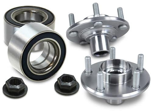 BESTPRICE 2x Radnabe vorne mit ABS-Sensor Radlager Radlagersatz Radlager Set Kompatibel mit FORD MONDEO Mk3 (B5Y), MONDEO Mk3 Stufenheck (B4Y), MONDEO Mk3 Turnier (BWY)