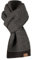 normani Merino Winterschal Strickschal warmer Wollschal Halswärmer - extra Lang 165 cm - für Damen und Herren Farbe Braun/Grau
