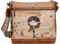 Anekke Peace & Love Square Crossbody Bag Camel
