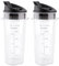 16oz Replacement Cups for Ninja BL660 BL770 QB3001SS Fit Compact Personal Blender, 16oz Ninja Blender Cups with Sip & Seal Lid Compatible with Ninja BL780 BL810 BL820 BL830 QB3000 QB3000QBK QB3004