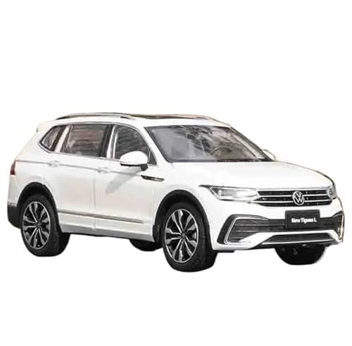 EMRGAZQD Motorfahrzeuge Replika Auto Maßstab 1:18 Für Volkswagen TIGUAN L 2022, Legierung, Automodell, Druckguss-Kollektion, Ornament-Dekoration Originalgetreue Nachbildung