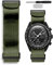 HORACE Bracelet de montre Nato 20mm compatible avec Omega x Swatch MoonSwatch (Kaki - Noir)