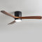 Pilanp Quiet Ceiling Fan With Light Nordic Indoor Ceiling Fan Light Remote 6 Gear Wind Speed Ceiling Fan 12W LED Ceiling Lights Fan Lighting Wooden Blades For Living Room Dining Room Bedroom