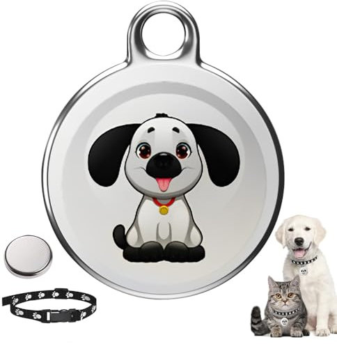 Gobesty GPS Tracker für Hunde und Katzen, Mini Wasserdicht Mit Live-Ortung, Ohne ABO - für Haustiere, Kofferraum und Rucksack