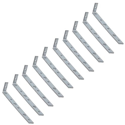 Window Board Fixing Strap Tie Bracket 150mm Galvanised Steel Type 1 Bent 10PK
