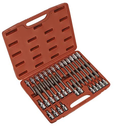 Sealey Ak2194 TRX-Star Socket Bit Set 32Pc 1/2Sq Drive