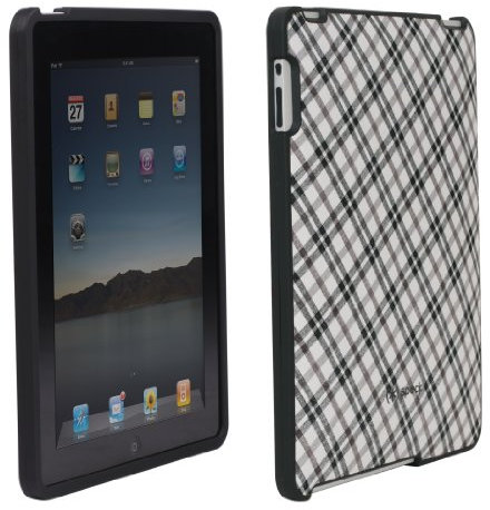 Speck Tartankaro Schutzhülle für Apple iPad schwarz/weiß