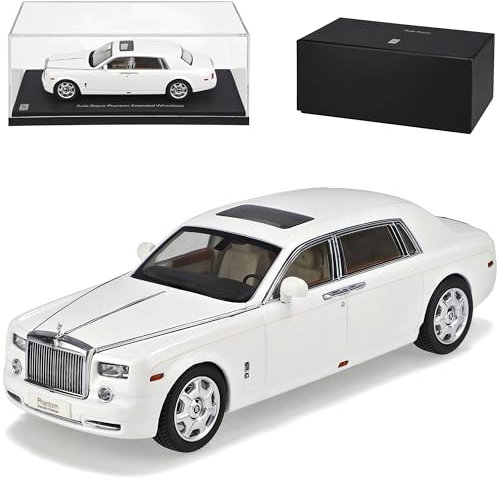 Kyosho Rolls Royce Phantom 2012 Weiss 1/43 Modell Auto