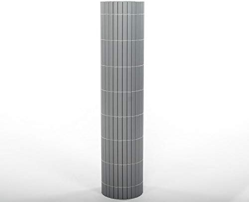 bambus-discount.com Sichtschutzmatte Kunststoff Balkonverkleidung Sylt2 90 x 200cm UV-beständig - Niedriger Sichtschutz aus PVC 0,9m x 2m
