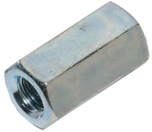 Die Hillman Gruppe 4379 2,5 cm Sechskant Verbindungsmutter Feingewinde (2er Pack)