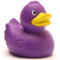 Badeente Selina violett