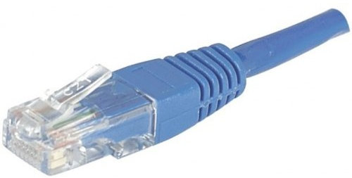 Dexlan Netzwerkkabel UTP Patchkabel Cat 6 3 m blau