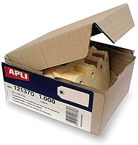 APLI 121372 Amerikanische Etiketten, 80 x 38 mm, 4 Stück, 1000 Stück