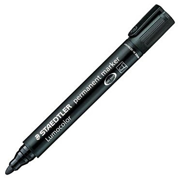 STAEDTLER Lumocolor Permanent-Marker 352, schwarz VE=10