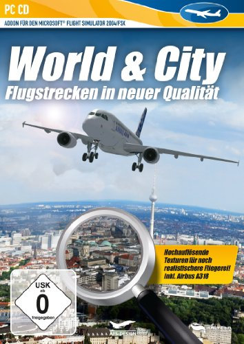 Flight Simulator X - World & City (Add - On) - [PC]