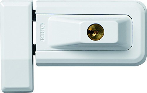 ABUS Fenster-Zusatzsicherung 3030 - Schwenkbares Sicherheitsschloss für Fenster und Türen, verschiedenschließend - ABUS-Sicherheitslevel 6 - 02200 - Weiß